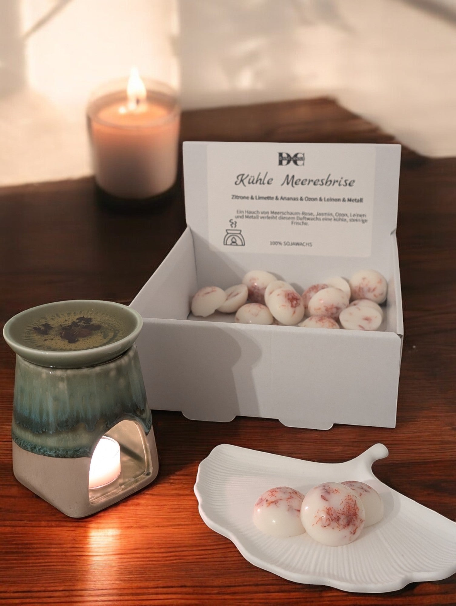 Kühle Meeresbrise Duftwachs Aromatherapie-DianaCandleShop
